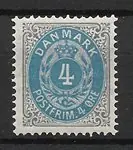 Ekspresowa dostawa Denemarken 1875 - AFA 23 - Postfris
