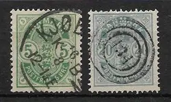 Denemarken 1882 - AFA 32-33 - Gebruikt Promocja