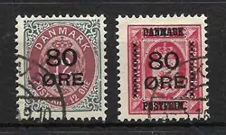 Denemarken 1915 - AFA 82-83 - Gebruikt Wysoka jakość