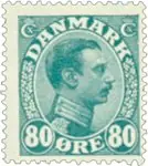 Denemarken 1915 - AFA 84 - Postfris Zwrot pieniędzy
