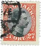 Denemarken 1918 - AFA 102 - Gestempeld Ekspresowa dostawa