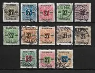 Denemarken 1918 - AFA 85 - 97 - Gebruikt Zwrot pieniędzy
