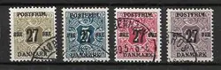 Denemarken 1918 - AFA 85X-89X - Gebruikt Nowość