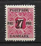Wysoka jakość Denemarken 1918 - AFA 87X - Postfris