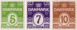 Denemarken 1930 - AFA 183-85 - Postfris Darmowa dostawa