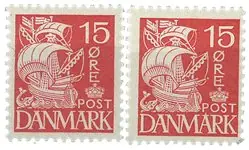 Denemarken 1933 - AFA 203a + 203b - Postfris Ostatnia szansa