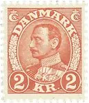 Denemarken 1933 - AFA 212 - Postfris Oryginalny