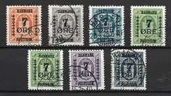 Denemarken 1926 - AFA 160 -166 - Gebruikt Wyprzedaż
