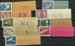 Zamów teraz Zweden - Collectie van de rol op 1 insteekkaart - Postfris