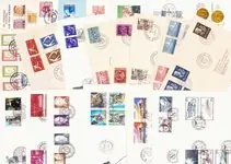 Bezpieczna płatność Zweden - Dubbelenpartij met FDCs en enveloppen