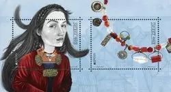 Zweden - EUROPA 2025 Nationale Archeologische Ontdekkingen - Postfris souvenirvelletje Szybka dostawa