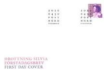 Zweden - Queen Silvia - FDC Rabat