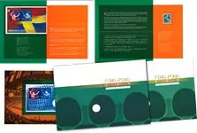 Zweden/China 2013 - Presentatie pakket - Met tafeltennis souvenirvelletje Zamów teraz