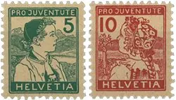 Bezpieczna płatność Zwitserland - 1915 - Michel 128/29 - Ongebruikt