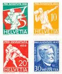 Zwitserland - 1932 - Michel 262/65 - Postfris Premium