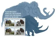 Zwitserland - Giants of the Ice Age (2) - Souvenirvelletje Oryginalny
