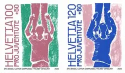Zwrot pieniędzy Zwitserland - Pro Juventute 2025 - Postfrisse serie van 2