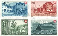 Bezpieczna płatność Zwitserland - Pro Patria 1948 - Michel 508/11 - Postfris