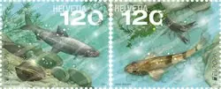 Zwitserland - EUROPA 2024 Underwater Fauna & Flora - Postfrisse serie van 2 Popularny