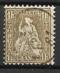Zwitserland 1862 - AFA 41 - Gebruikt Tylko dziś