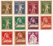 Zwitserland 1925 - MICHEL 198-208 - Ongebruikt Ekspresowa dostawa