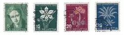 Zwitserland 1946 - Michel 475/78 - Gebruikt Popularny