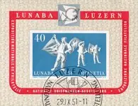 Zwitserland 1951 - MICHEL Blok 14 - Gebruikt Premium