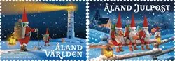 Åland - Christmas 2022 - Postfrisse serie van 2 Kup teraz