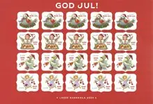 Wysoka jakość Åland - Christmas seals 2023 - Getand velletje