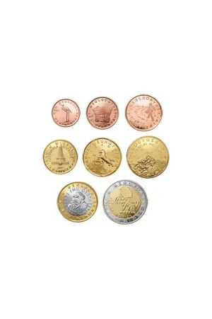 Serie Slovenië 2017 UNC Autentyczny