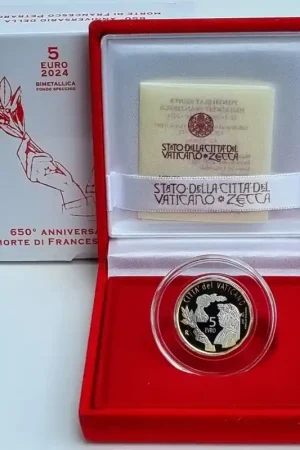 Kup teraz Vaticaan 2024 5 euro 'Francesco Petrarca' Proof