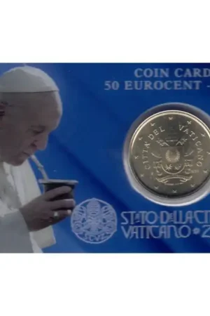 Vaticaan 2023 50 Cent in coincard Nummer 14 Rabat