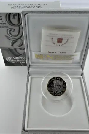 Vaticaan 2020 5 Euro 'Ludwig van Beethoven' Bezpieczna płatność