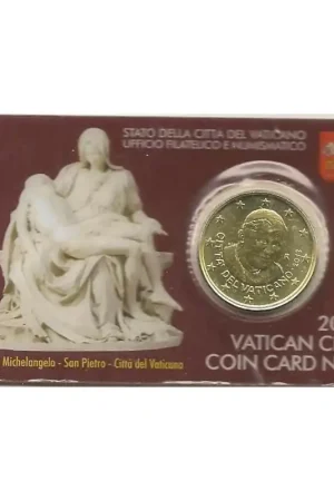 Promocja Vaticaan 2013 50 Cent in coincard Nummer 4