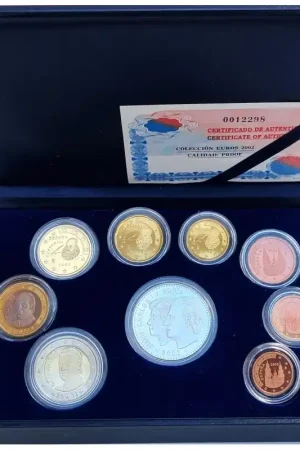 Spanje 2002 Proofset Ekspresowa dostawa