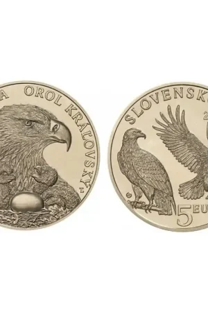 Slowakije 2025 5 euro 'Koninklijke Adelaar' Unc Darmowa dostawa