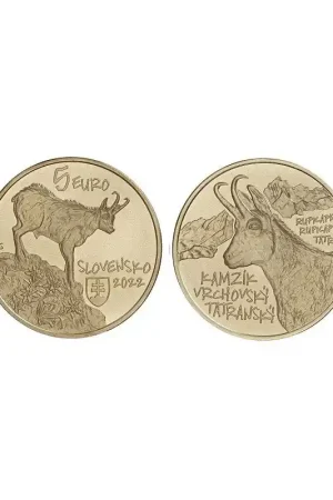 Slowakije 2022 5 euro 'de Steenbok' Unc Rabat