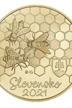 Slowakije 2021 5 euro 'de Honingbij' Unc Ostatnia szansa