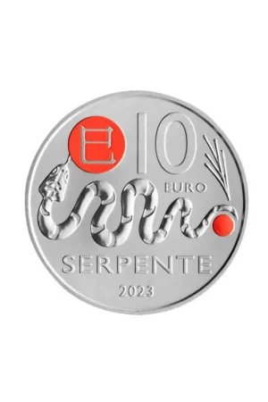 San Marino 2023 10 Euro 'Jaar van de slang' Unc Niska cena