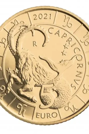 San Marino 2021 5 Euro Zodiac-Steenbok Unc Oferta