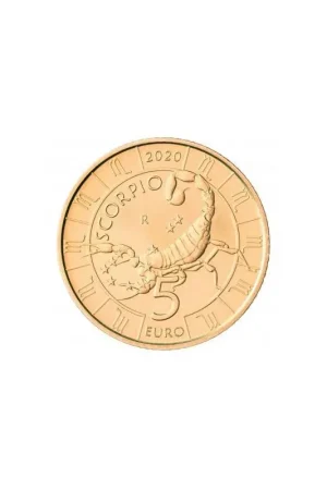 Tylko dziś San Marino 2020 5 Euro Zodiac-Schorpioen Unc
