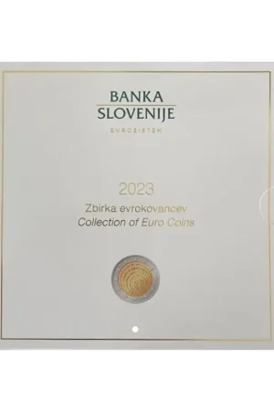 Proofset Slovenië 2023 met de 2 & 3 euromunt Oryginalny