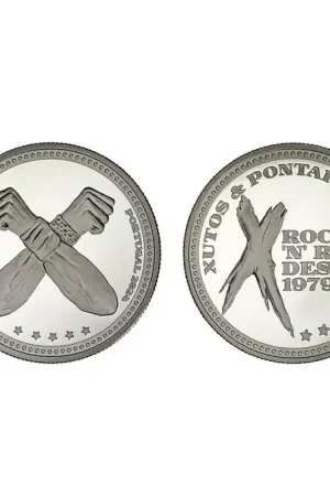 Portugal 2024 5 euro 'Xutos & Pontapés - 45 jaar' Unc Tani