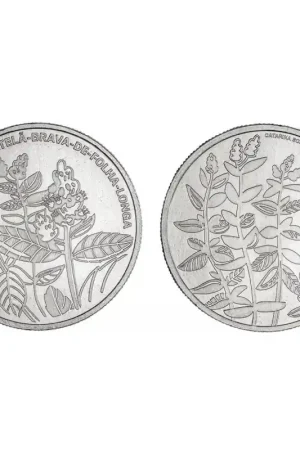 Szybka dostawa Portugal 2023 5 Euro 'Hortela Brava de Folha Longa-Groene Munt' Unc