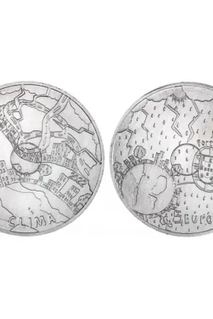 Szybka dostawa Portugal 2022 5 Euro 'Klimaat' Unc