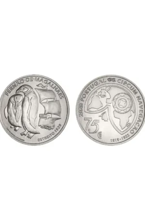 Szybka dostawa Portugal 2020 7½ euro 'Doorgang van de straat 1520' Unc