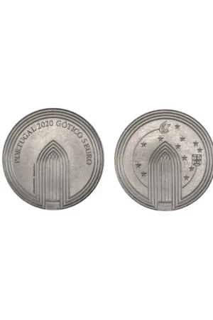 Rabat Portugal 2020 5 Euro 'The Gothik' Unc