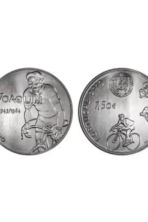 Kup teraz Portugal 2019 7½ euro Sport idool Joaquim Agostinho Unc