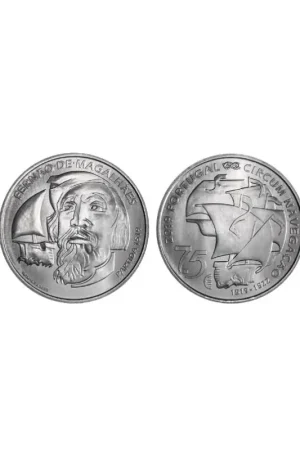 Tani Portugal 2019 7½ Euro Ferdinand Magellaan Unc