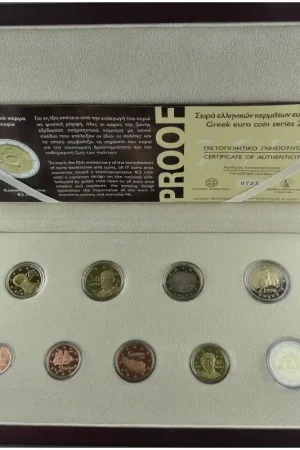 Zamów teraz Proofset Griekenland 2012 Met de 2 euro '10 jaar euro'